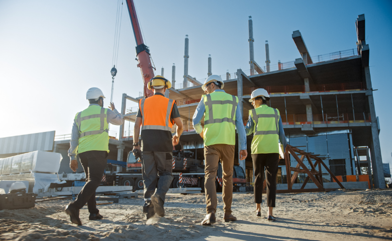 Entrepreneur en construction